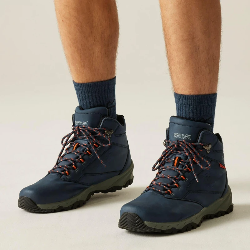 Image of Regatta Regatta Men Amble Walking Boots in Blue Size: 9 Blue 9 Male 5063516025696