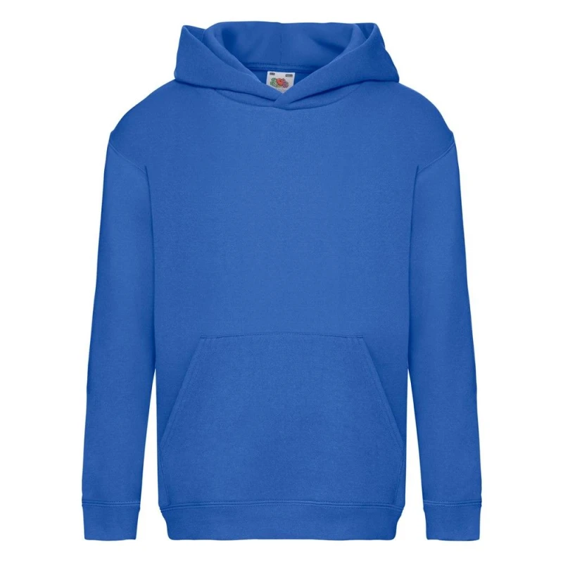 Image of Fruit Of The Loom Premium boys's Children's sweatshirt in Blue