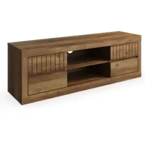 image of Cartmel tv Unit Knotty Oak - GFW