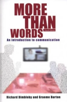 Image of More than words by Richard Dimbleby