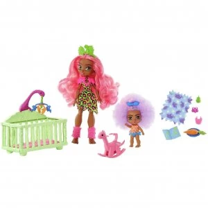 Image of Cave Club Babysitting Fernessa and Furrah Playset