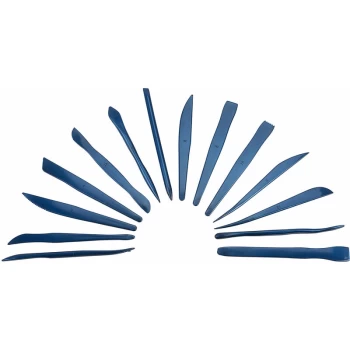 Image of Plastic Modelling Tools Set of 14 - Major Brushes