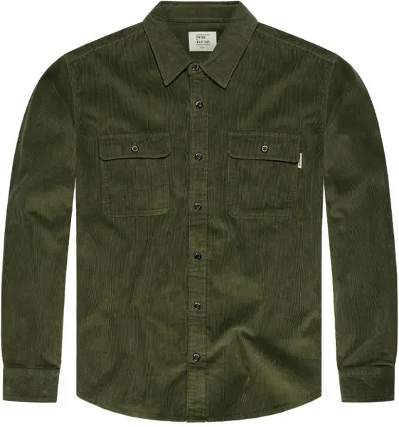 Image of Vintage Industries Brix shirt Longsleeve green