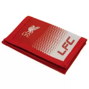 Image of Liverpool FC Touch Fastening Fade Design Nylon Wallet (One Size) (Red/White)