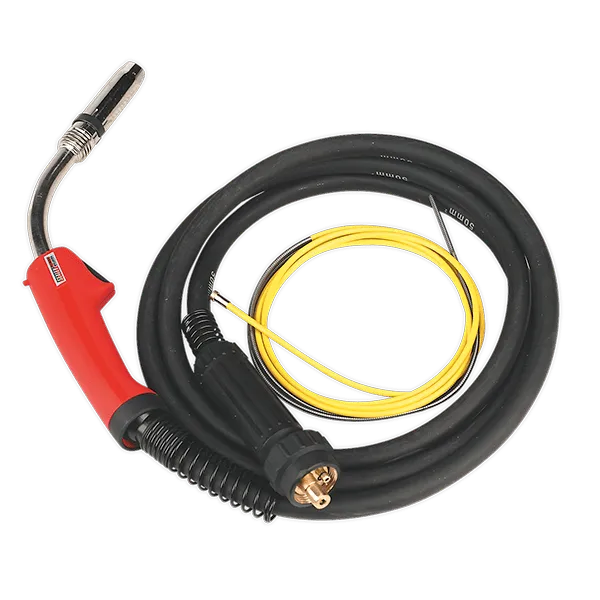 Image of Genuine SEALEY MIG/T36 MIG Torch 3mtr Euro Connector TB36