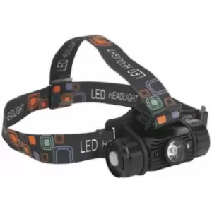 image of Loops - Rechargeable Head Torch - Three Light Settings - 3W cree xpe LED - Auto Sensor