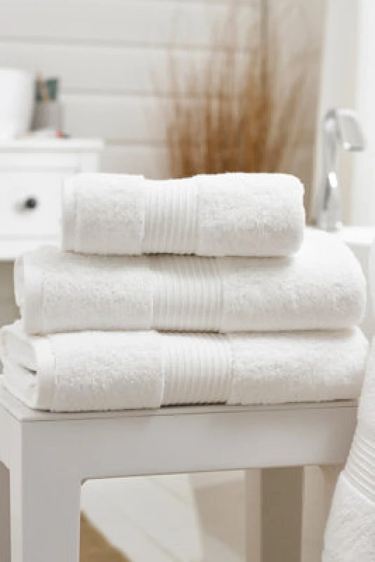 Image of Deyongs Bliss 100% Pima Cotton Bath Sheet, White, 650gsm
