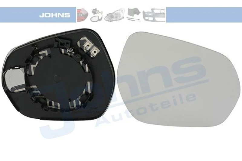 Image of Wing mirror glass JOHNS 33 10 38-81