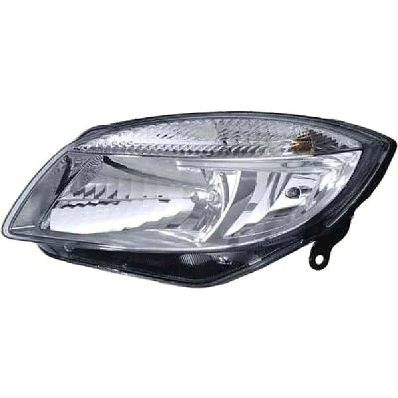 Image of DIEDERICHS 7801980 Headlights H4, Right, with motor for headlamp levelling Headlight (259)