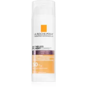 Image of La Roche-Posay Anthelios protective cream for dark spots SPF 50+ shade Medium 50ml