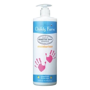 image of Childs Farm Moisturiser Grapefruit Tea Tree Oil 500ml