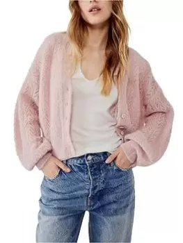 image of Free People Ameila Cardi - Mauve Moon