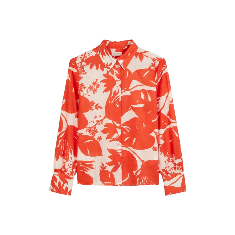 Image of Marc O'Polo Womens long sleeve blouse Marc O'Polo Multicolore Female 34