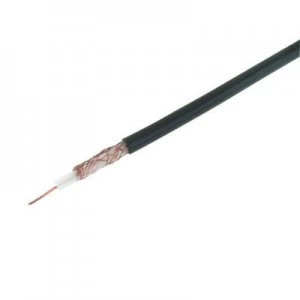 Image of Wickes Coaxial Cable - Brown 100m