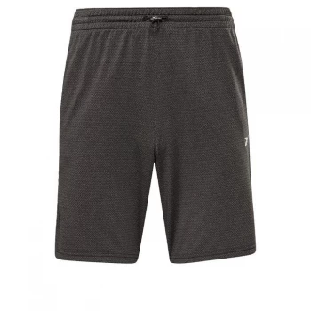 image of Reebok Workout Ready M lange Shorts Mens - Black