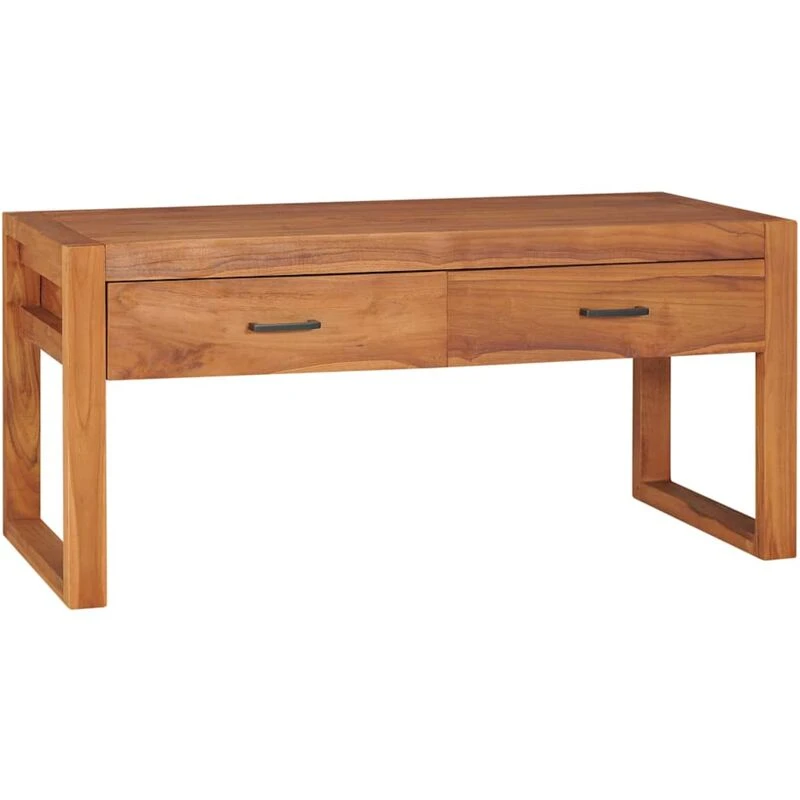 Image of VIDAXL TV Cabinet 100x40x45cm Teak Wood Vidaxl 8720286113301
