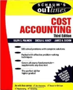 Image of schaums outline of cost accounting 3rd including 185 solved problems