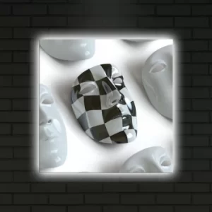 Image of 4040DACT-21 Multicolor Decorative LED Lighted Canvas Painting