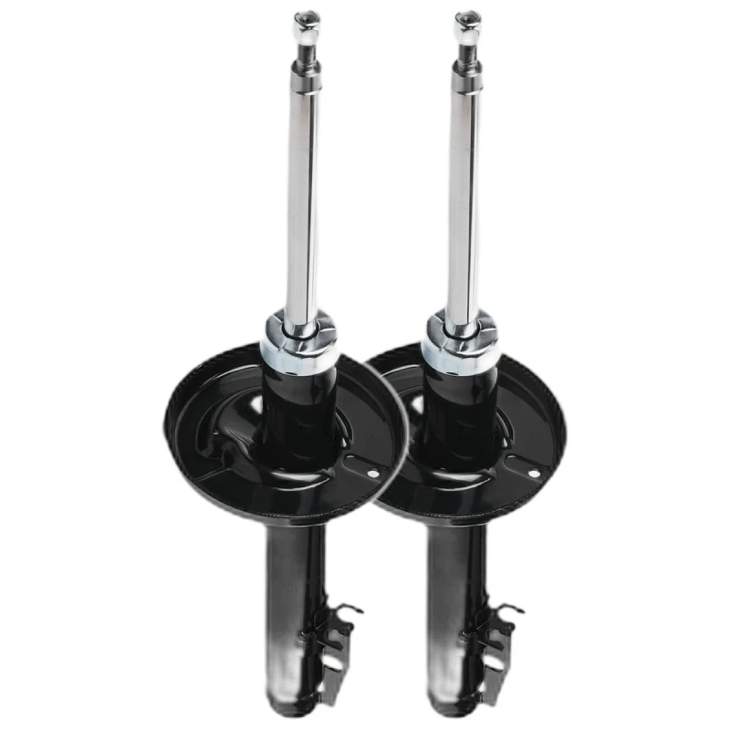Image of RIDEX 854S18077 Shock absorber Front Axle, Gas Pressure, Twin-Tube, Suspension Strut, Top pin Shock Absorber (854)