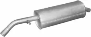 Image of IZAWIT Rear silencer PEUGEOT,CITROEN 28.133 1730K0,1730K0
