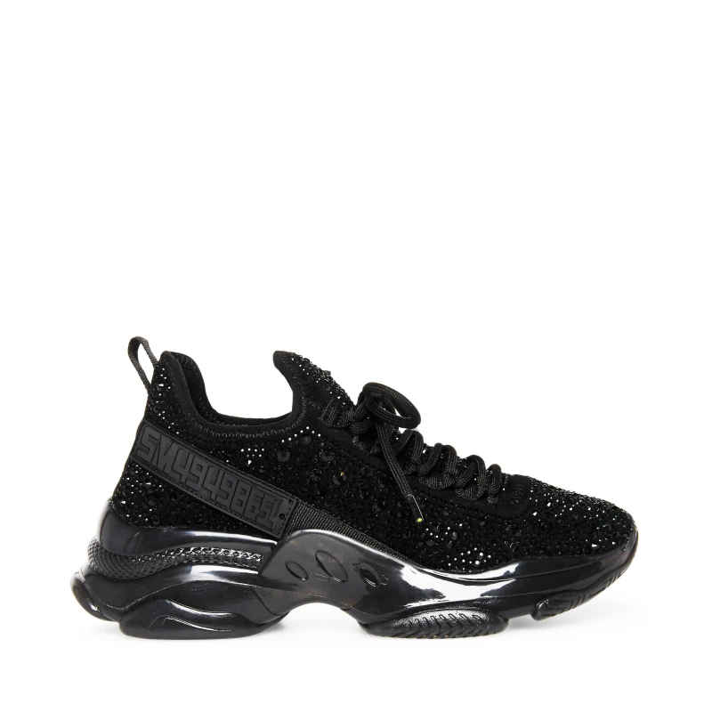 Image of Steve Madden Maxima-R Trainers - Black 4