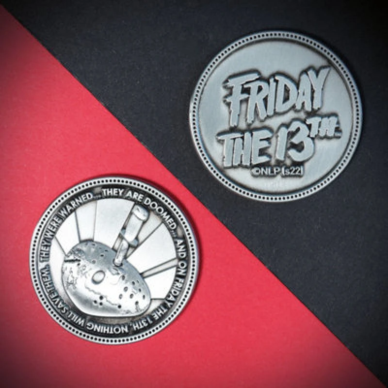 Image of Friday the 13th Limited Edition Collectible Coin Metallics
