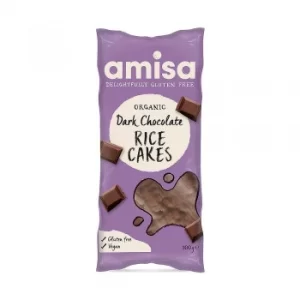 image of Amisa Dark Chocolate Rice Cakes 100g