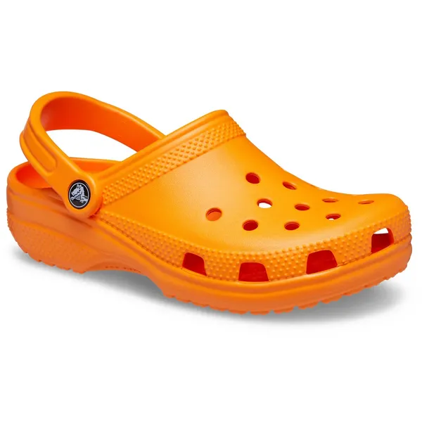 image of Crocs Kids Toddler Classic Clogs Orange Zing C4