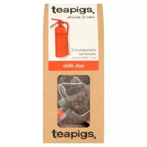 Image of Teapigs Chilli Chai Tea - 15 Tea Temples