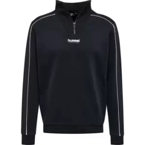 Image of Hummel Lgc Wesley Half Zip Sweatshirt - Black