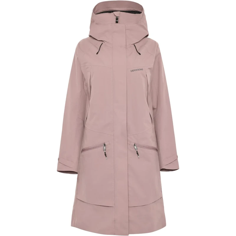 Image of Womens parka Didriksons Ilma 8 Rose Female 34