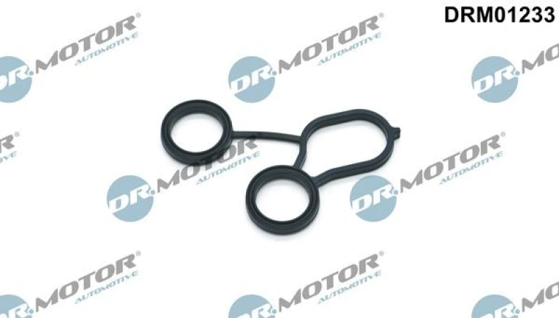 Image of DR.MOTOR AUTOMOTIVE Oil filter housing gasket DR.MOTOR AUTOMOTIVE DRM01233