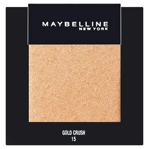 image of Maybelline Color Show Single Eyeshadow 15 Gold Crush Gold