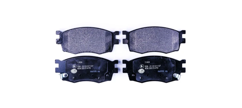 Image of HELLA Brake pad set HELLA 8DB 355 014-921