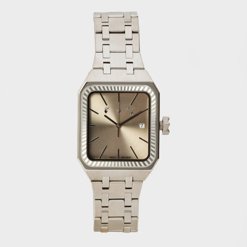 Image of Off White Mens - Square Frame Quartz Auto Analogue Watch None unisex One Size