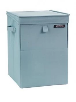 image of Brabantia Stackable Laundry Box ; Mint Blue