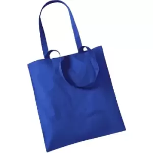 Image of Westford Mill Promo Bag For Life - 10 Litres (Pack Of 2) (One Size) (Bright Royal) - Bright Royal
