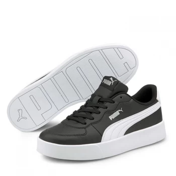 Image of Puma Skye Clean Court Trainers - Black