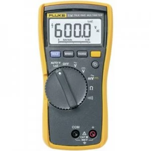 Fluke 114 Handheld multimeter Digital CAT III 600 V Display (counts): 6000