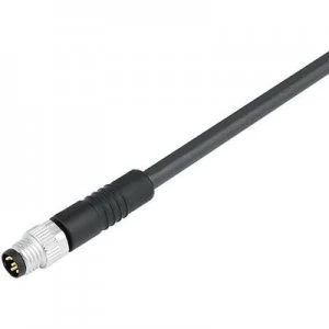 Image of Sensor actuator connector Pre-fab M8 Plug straight 2m No. of