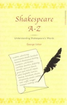 Image of Shakespeare A-Z by George Usher Paperback