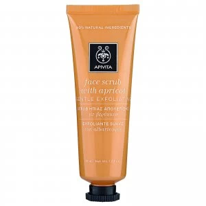 image of Apivita Face Scrub for Gentle Exfoliation - Apricot 50ml