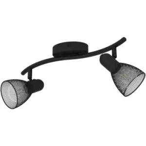 Netlighting Carovigno 2 Lamp Twin Spotlight Black