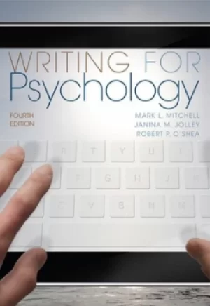 Image of Writing for psychology by Mark L Mitchell