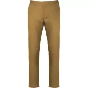 Kariban Mens Chino Trousers (M) (Camel)