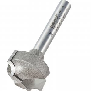 image of Trend Ovolo Rounding Over Router Cutter 22mm 12mm 1/4"