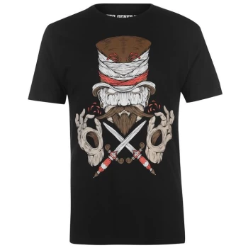 Image of Jilted Generation Printed T Shirt Mens - Black