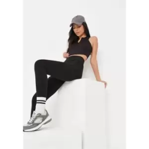 Missguided Extreme High Waisted Leggings - Black