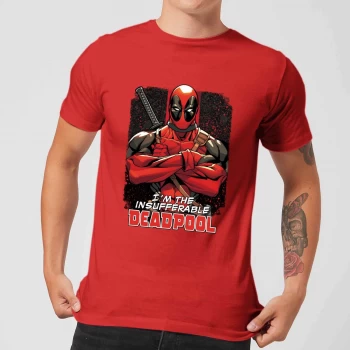 Marvel Deadpool Crossed Arms T-Shirt - Red - M