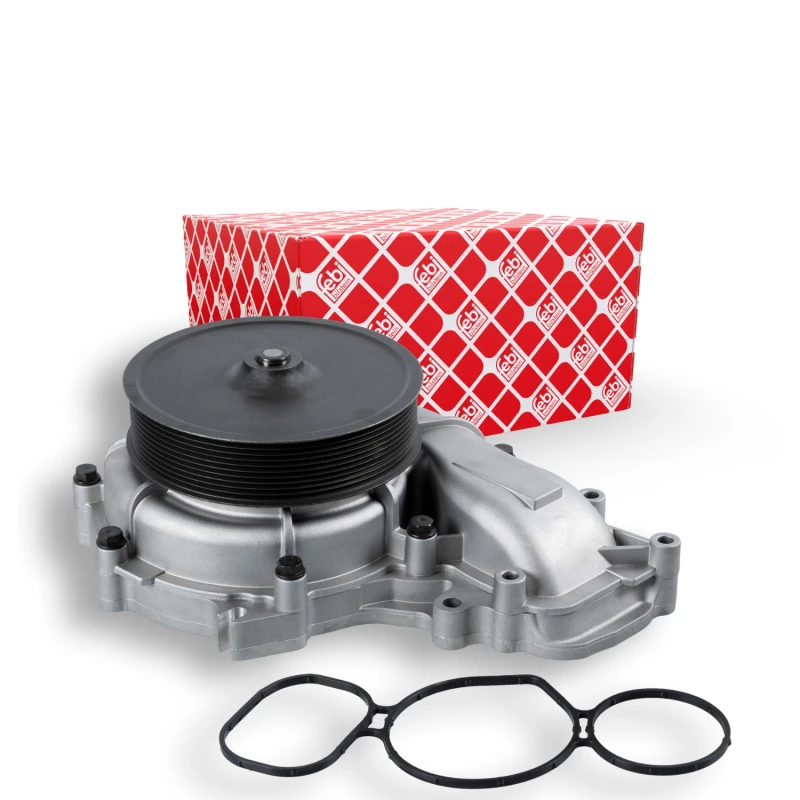 Image of FEBI BILSTEIN 170175 Water pump Cast Aluminium, with gasket/seal Cast Aluminium Water Pump (1260)